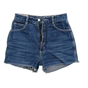 Vintage Cordon Bleu Denim Shorts Small High Rise Cut Off Jean Shorts